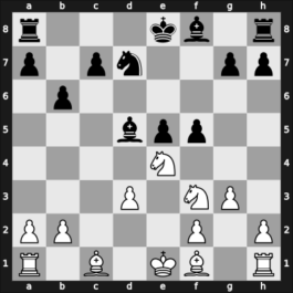 1955 Prague tm Prague CZE – Round 6 – Barcza, Gedeon – 1-0 – Witkowski, Stefan – G38