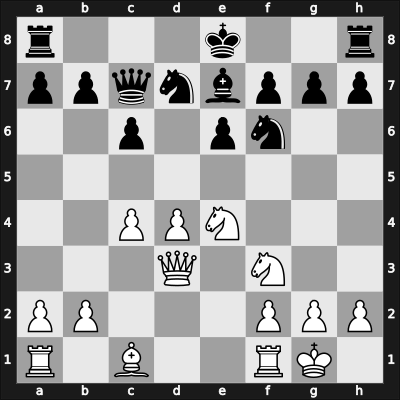 1955 ROM-FRA – Round 2.1 – Troianescu, Octav – 1/2-1/2 – Muffang, Andre – G5