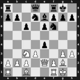 1955 ROM-FRA – Round 2.3 – Ciocaltea, Victor – 1/2-1/2 – Burstein, Sylvain – G8
