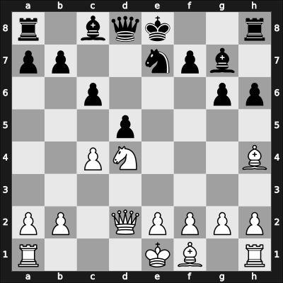 1955 URS Ch sf – Round 10 – Beilin, Mikhail – 0-1 – Chistiakov, Alexander – G11
