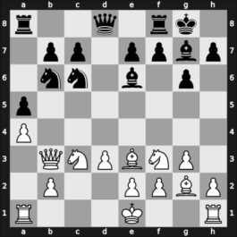 1955 URS Ch sf – Round 1 – Stolyar, Danu Mikh – 0-1 – Byvshev, Vasily – G8