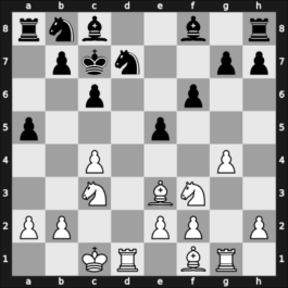 1955 URS Ch sf – Round 1 – Chistiakov, Alexander – 0-1 – Krogius, Nikolai V – G13