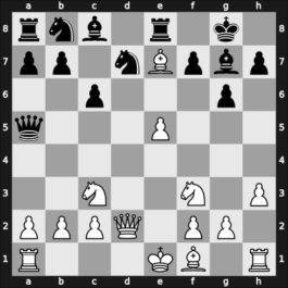 1955 URS Ch sf – Round 1 – Gusev, Aleksandr – 0-1 – Lutikov, Anatoly S – G51