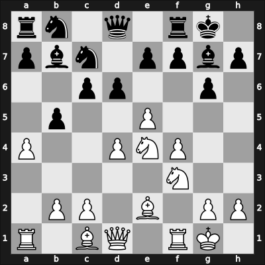 1955 URS Ch sf – Round 1 – Estrin, Yakov – 0-1 – Gusev, Aleksandr – G53