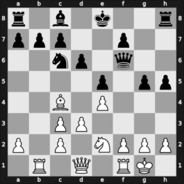 1955 URS Ch sf – Round 1 – Cherepkov, Alexander V – 1-0 – Estrin, Yakov – G54