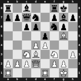 1955 URS Ch sf – Round ? – Mukhitdinov, Mamadzhan – 1/2-1/2 – Lutikov, Anatoly S – G94