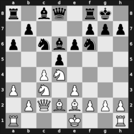 1955 URS Ch sf – Round ? – Zhdanov, Aleksander – 0-1 – Tal, Mikhail – G9