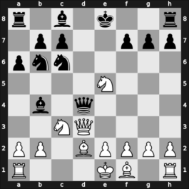 1955 URS Ch sf – Round ? – Kholmov, Ratmir D – 1-0 – Sokolsky, Alexey – G11
