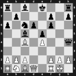 1955 URS Ch sf Moscow RUS – Round 1 – Bellin, Bruno – 0-1 – Lutikov, Anatoly S – G21