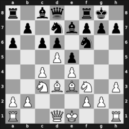 1955 URS Ch sf Moscow RUS – Round 1 – Lein, Anatoly – 0-1 – Krogius, Nikolai V – G25