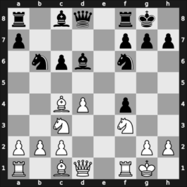 1955 URS Team Ch fin – Round 4 – Lutikov, Anatoly S – 0-1 – Bannik, Anatolij – G12