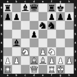 1955 URS Team Ch fin – Round 6 – Averbakh, Yuri L – 1/2-1/2 – Kholmov, Ratmir D – G20