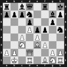 1955 URS Team Ch sf – Round 7 – Chekhover, Vitaly – 1-0 – Shianovsky, Vladislav I – G3