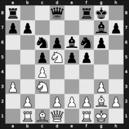 1955 URS Team Ch sf – Round ? – Taimanov, Mark E – 1/2-1/2 – Mukhitdinov, Mamadzhan – G4