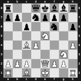 1955 URS Team Ch sf – Round ? – Krutikhin, Yury Petrovich – 1-0 – Kasparian, Genrikh – G16