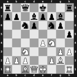 1955 URS-USA telex – Round 3 – Kashdan, Isaac – 1/2-1/2 – Taimanov, Mark E – G14