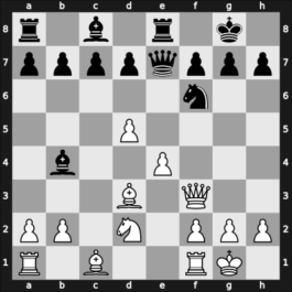 1955 URS-USA telex – Round 3 – Kotov, Alexander A – 1-0 – Kevitz, Alexander – G5