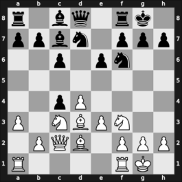 1955 URS-USA telex – Round 4 – Bronstein, David I – 1/2-1/2 – Evans, Larry M – G8