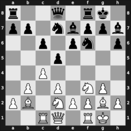 1955 USSR – Round 1 – Krogius, Nikolai V – 1/2-1/2 – Estrin, Yakov – G2