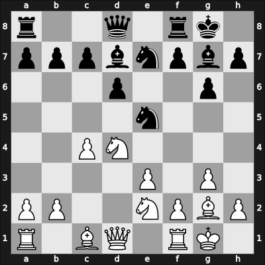 1955 USSR – Round 1 – Goldberg, Grigory A – 1-0 – Ragozin, Viacheslav – G1