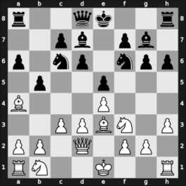 1955 USSR – Round 1 – Hernandez Stein, Dario Eduardo – 0-1 – Lutikov, Anatoly S – G21