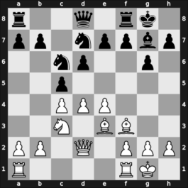 1955 Voros Lobogo – Round 2 – Gasztonyi, Endre – 1-0 – Petri, Tibor – G9