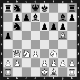 1955 Voros Lobogo – Round 3 – Koberl, Ferenc – 1-0 – Sallay, Roland – G14