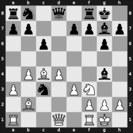 1955 Voros Lobogo – Round 5 – Benko, Pal – 1/2-1/2 – Lengyel, Levente – G25