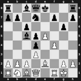 1955 Voros Lobogo – Round 5 – Ozsvath, Andras – 0-1 – Haag, Ervin – G27