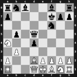 1955 Wch U20 final-B – Round 4 – Jorgensen, Vagn Rauhe – 0-1 – Ciric, Dragoljub M – G7