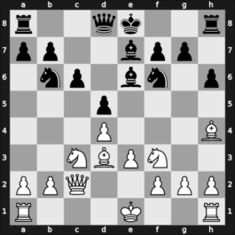 1955 Wch U20 prel-B – Round 5 – Portisch, Lajos – 1-0 – Muller, Wilhelm – G13