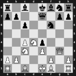 1955 Wroclaw – Round 1 – Makarczyk, Kazimierz – 1/2-1/2 – Arlamowski, Edward – G1