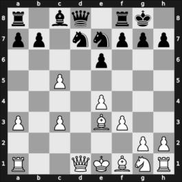1955 Wroclaw – Round 1 – Branicki, I – 0-1 – Gadalinski, Jan – G9