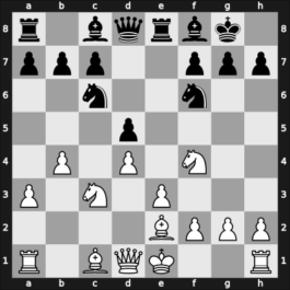 1955 Wroclaw – Round 1 – Gadalinski, Jan – 0-1 – Ziembinski, Marian – G10
