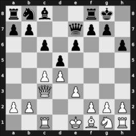 1955 Wroclaw – Round ? – Makarczyk, Kazimierz – 1/2-1/2 – Dzieniszewski, Andrzej – G21