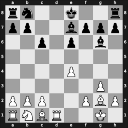 1955 Wroclaw – Round ? – Plater, Kazimierz – 1/2-1/2 – Gadalinski, Jan – G23