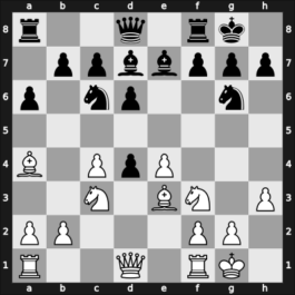 1955 Zagreb – Round 1 – Dueckstein, Andreas – 0-1 – Barcza, Gedeon – G19