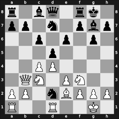 1955 Zagreb – Round 2 – Filip, Marius Liviu – 1/2-1/2 – Trifunovic, Petar – G31