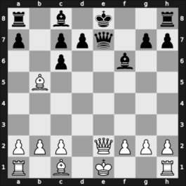 1955 Zagreb – Round 4 – Ivkov, Borislav – 1/2-1/2 – Dueckstein, Andreas – G55