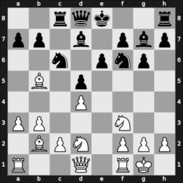1955 Zagreb – Round 6 – Pirc, Vasja – 0-1 – Smyslov, Vladimir – G74