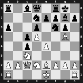1955 Zagreb – Round 7 – Rabar, Braslav – 1/2-1/2 – Ivkov, Borislav – G76
