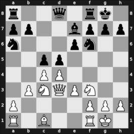 1955 Zagreb – Round 8 – Filip, Marius Liviu – 1/2-1/2 – Smyslov, Vladimir – G84