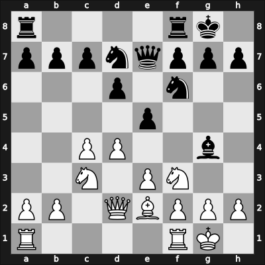 1955 Zagreb – Round 10 – Minev, Nikolay N – 0-1 – Dueckstein, Andreas – G105