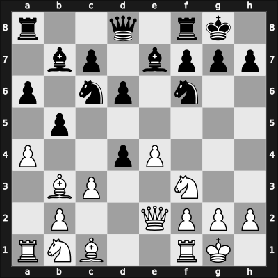 1955 Zagreb – Round 10 – Bisguier, Arthur B – 0-1 – Karaklajic, Nikola – G107
