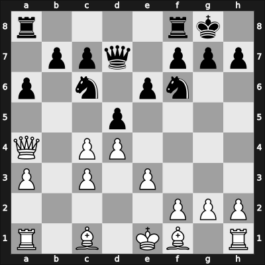 1955 Zagreb – Round 11 – Porrecca, Giorgio – 1/2-1/2 – Minev, Nikolay N – G113