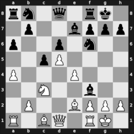 1955 Zagreb – Round 13 – Porrecca, Giorgio – 1/2-1/2 – Trifunovic, Petar – G131