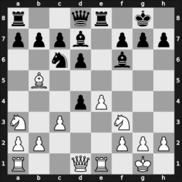 1955 Zagreb – Round 13 – Fuderer, Andrija – 1/2-1/2 – Udovcic, Mijo – G135