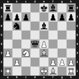 1955 Zagreb – Round 14 – Bisguier, Arthur B – 1-0 – Dueckstein, Andreas – G140