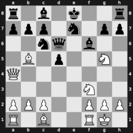 1955 Zagreb – Round 16 – Milic, Borislav – 1/2-1/2 – Dueckstein, Andreas – G162