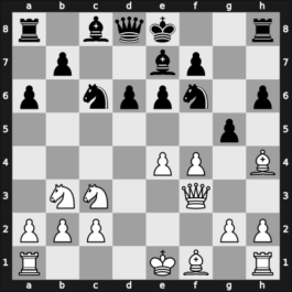 1955 Zagreb – Round 18 – Milic, Borislav – 1/2-1/2 – Bertok, Mario Jr. – G179